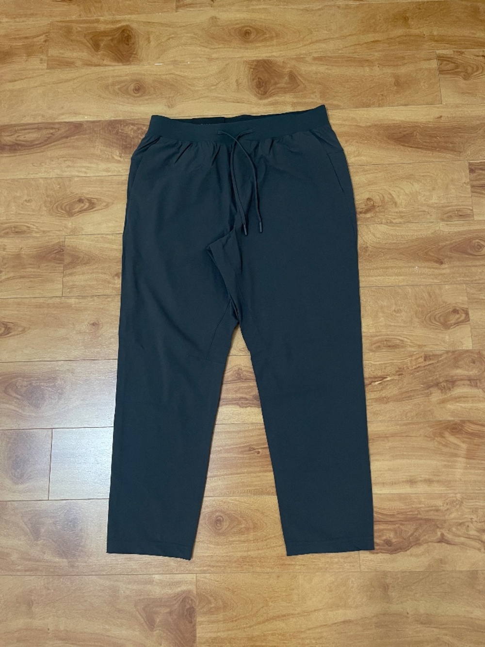 Lululemon Men Zeroed In Pant Sz L NWT Black Swift Slim Tapered Fit Regular